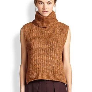 3.1 Phillip Lim Mustard Funnel Neck Sweater